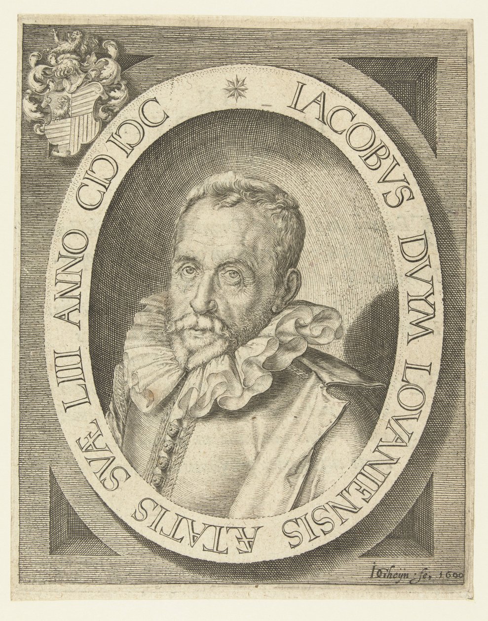 Jacobus Duym portréja 53 évesen alkotó: Jacob de Gheyn (II)