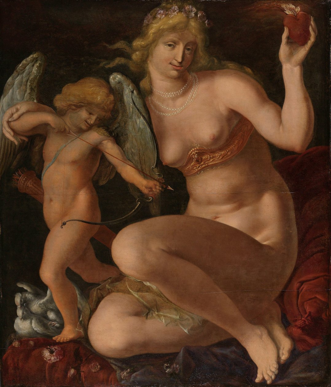 Vénusz és Ámor alkotó: Jacob de Gheyn (II)