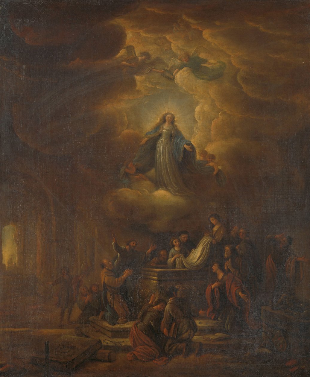 Szűz mennybemenetele alkotó: Jacob de Wet (I)