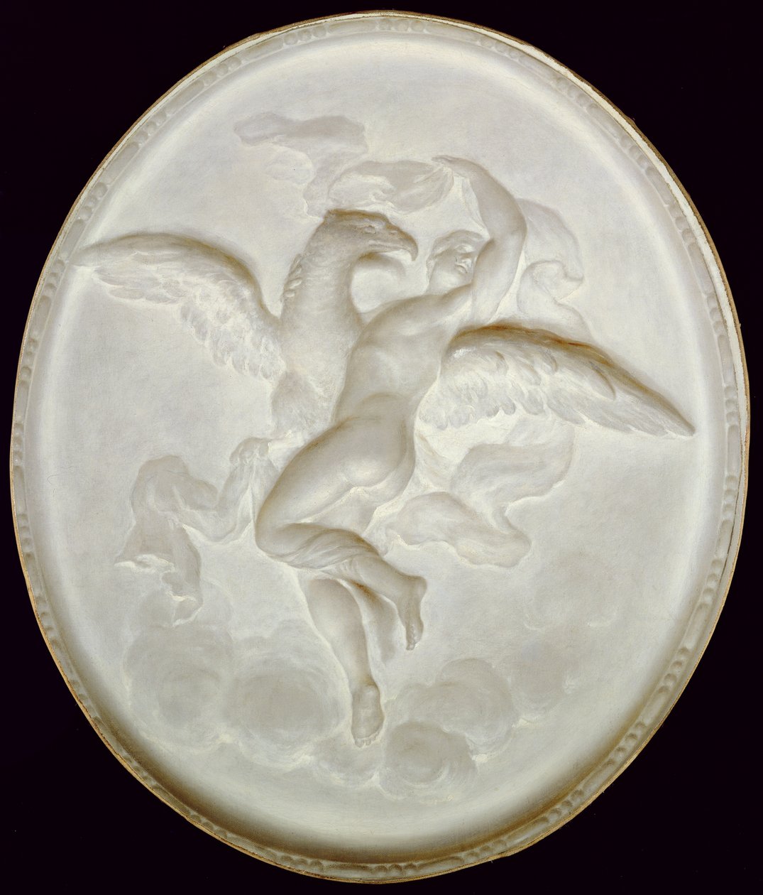 Jupiter és Ganümédész (olaj, vászon) alkotó: Jacob de Wit