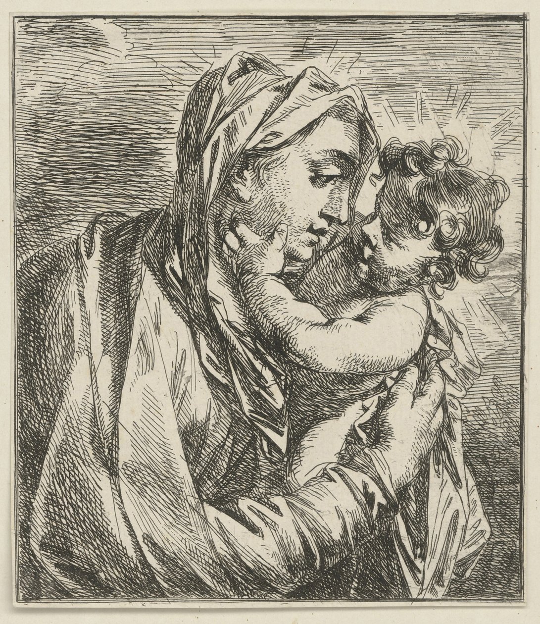 Mária a gyermekkel alkotó: Jacob de Wit