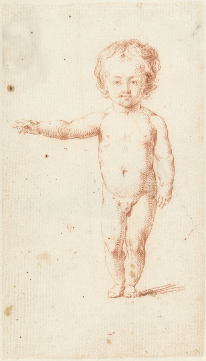 meztelen fiú alkotó: Jacob de Wit