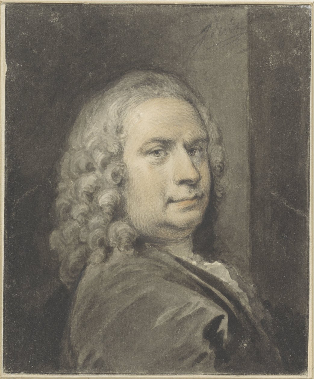 Jacob de Wit önarcképe alkotó: Jacob de Wit