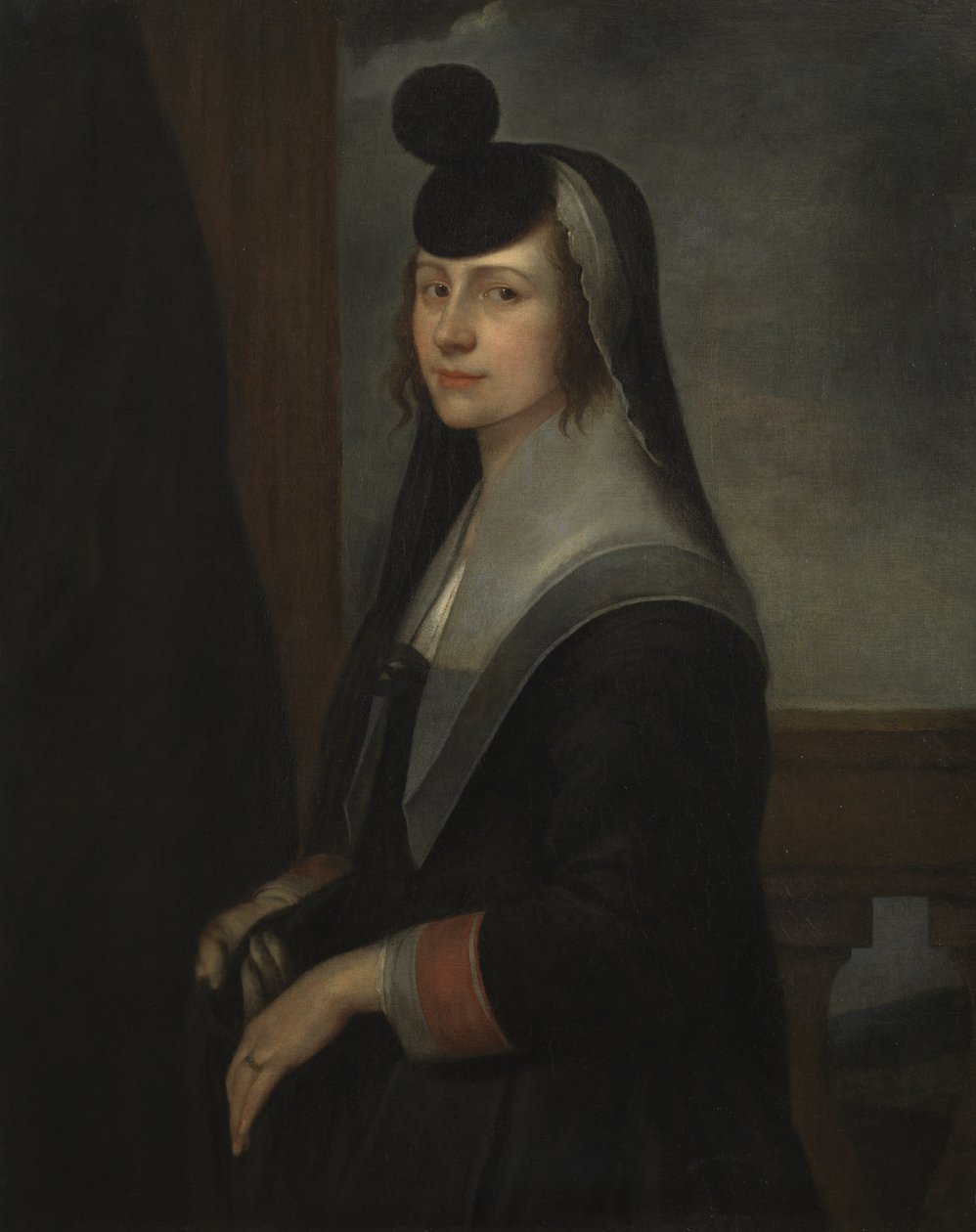 Fiatal nő portréja, 1650 körül alkotó: Jacob the Elder Van Oost