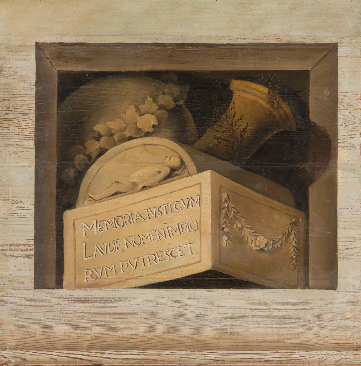 Sír felirattal alkotó: Jacob van Campen