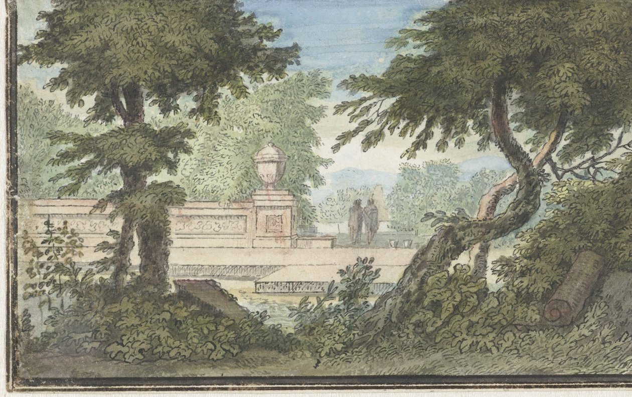 Árkádiai táj alkotó: Jacob van Liender