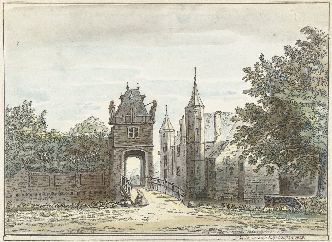 A ház Zuylenben alkotó: Jacob van Liender