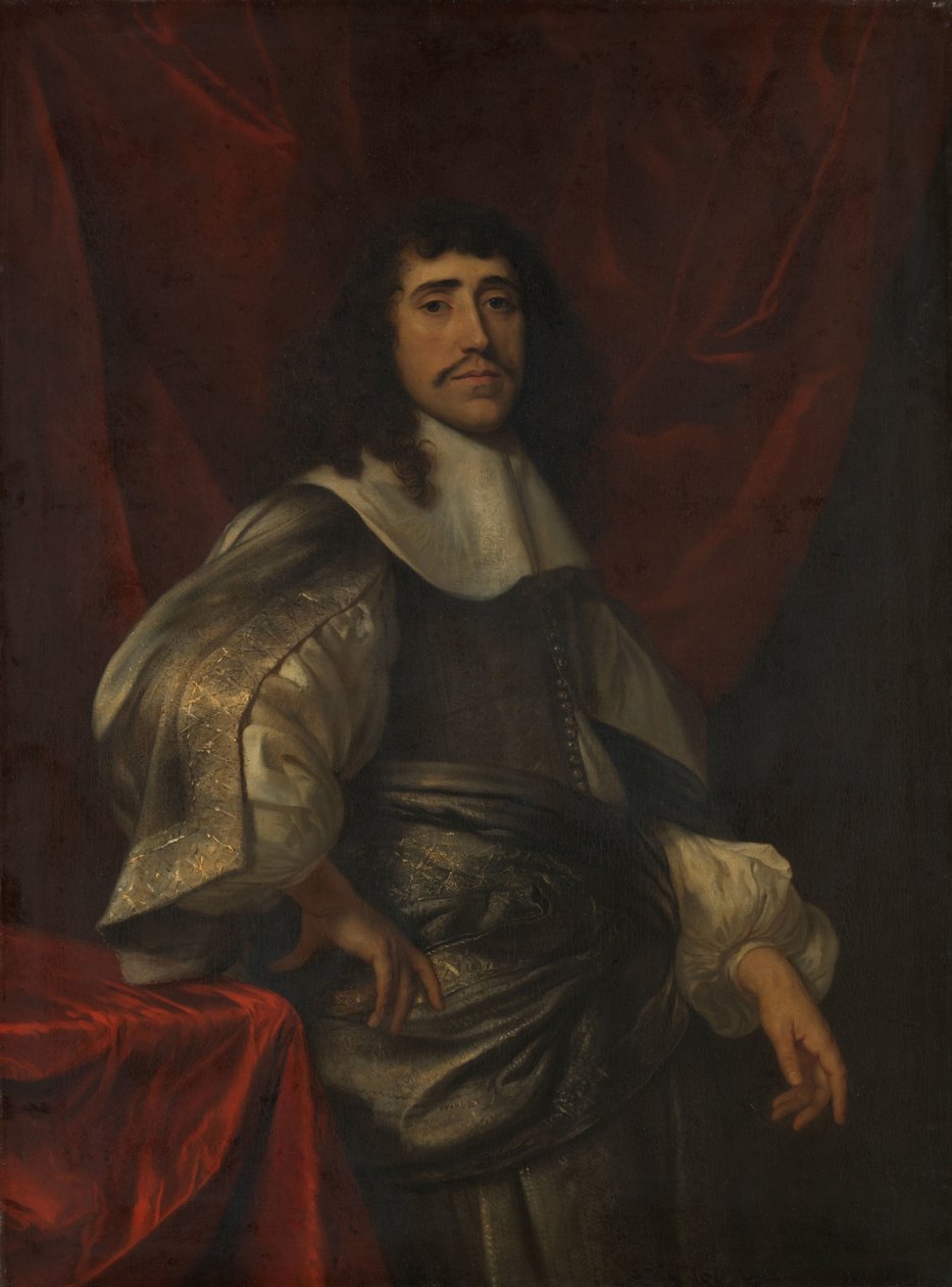 Egy férfi portréja, akiről azt gondolják, hogy Christoffel van Gangelt, Lucretia Boudaen második férje alkotó: Jacob van Loo (attributed to)