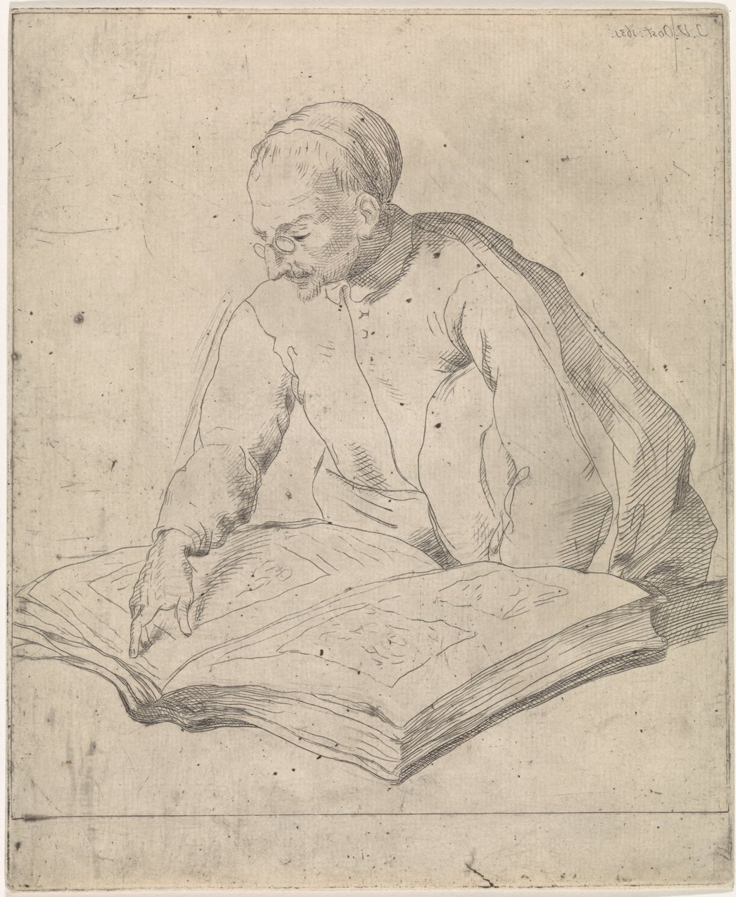 Sebastiano Resta gyűjtő portréja alkotó: Jacob van Oost (I)