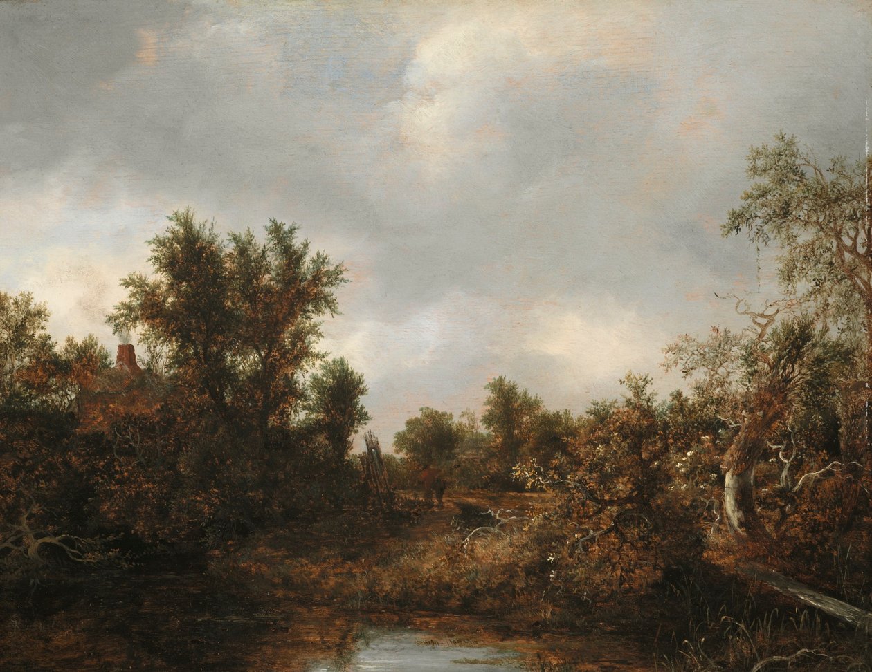 Tájkép alkotó: Jacob van Ruisdael