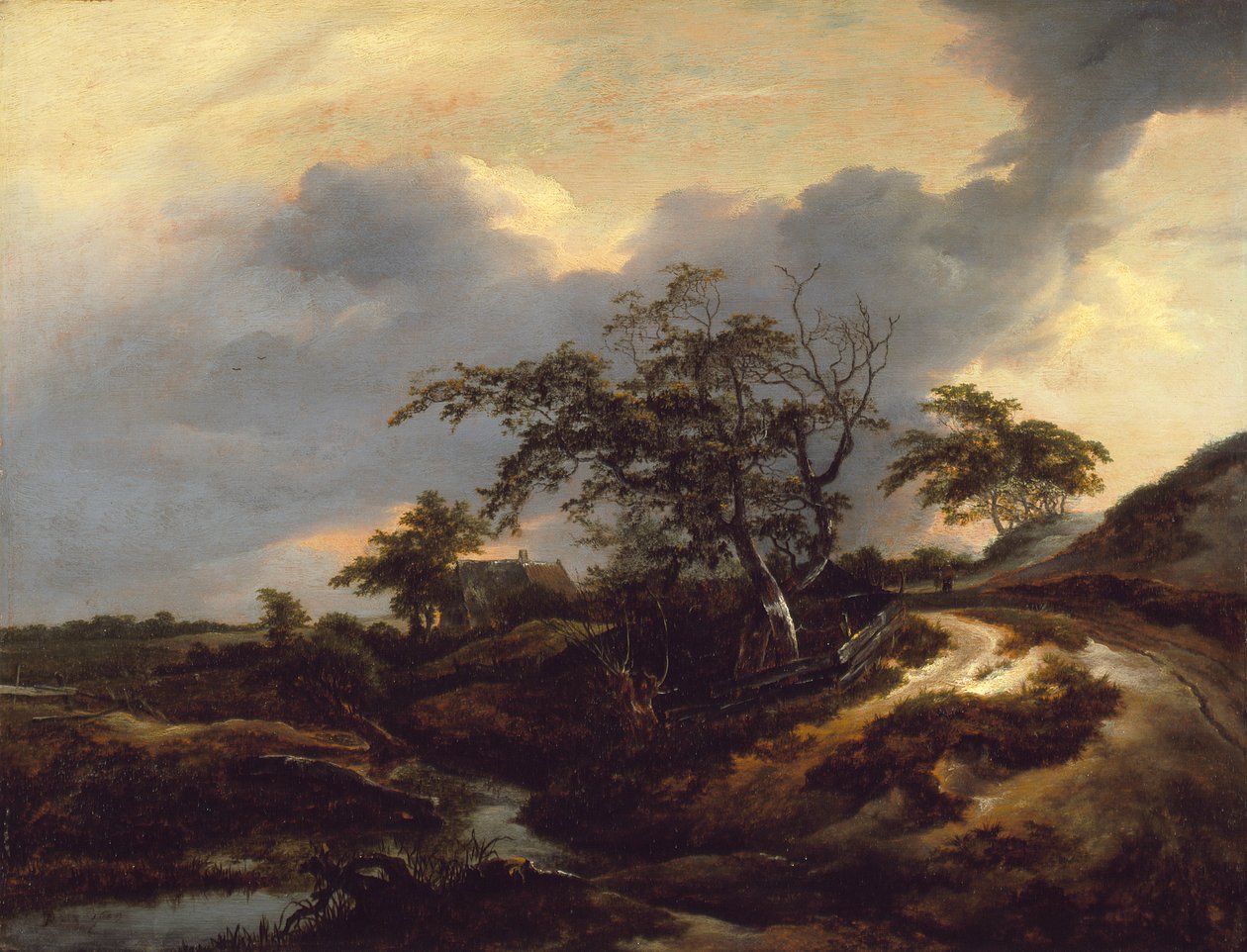 Táj homokdűnékkel alkotó: Jacob van Ruisdael