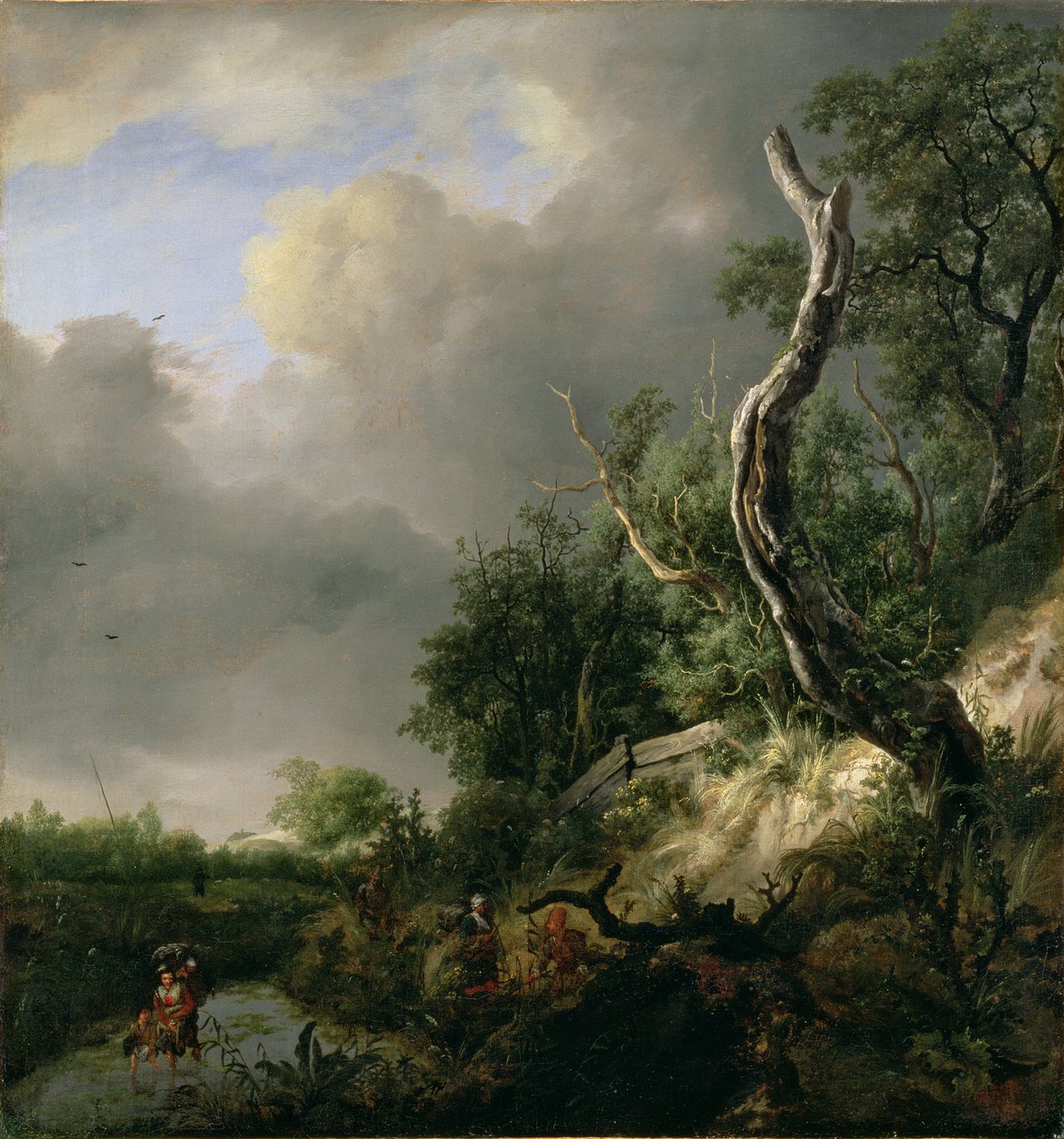 Dűnék Haarlem közelében alkotó: Jacob van Ruisdael
