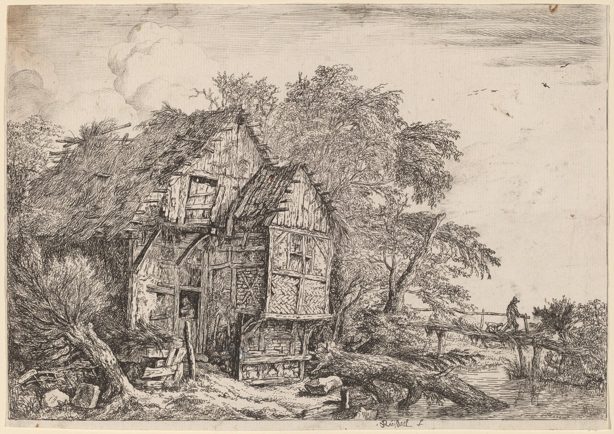 A Kis Híd alkotó: Jacob van Ruisdael