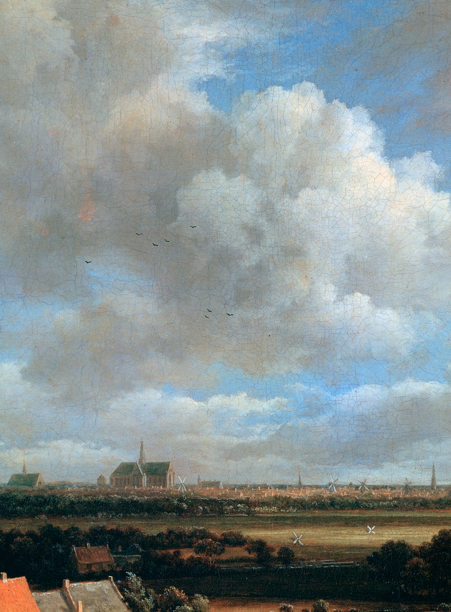 Haarlem látképe, részlet, c1670 alkotó: Jacob van Ruisdael