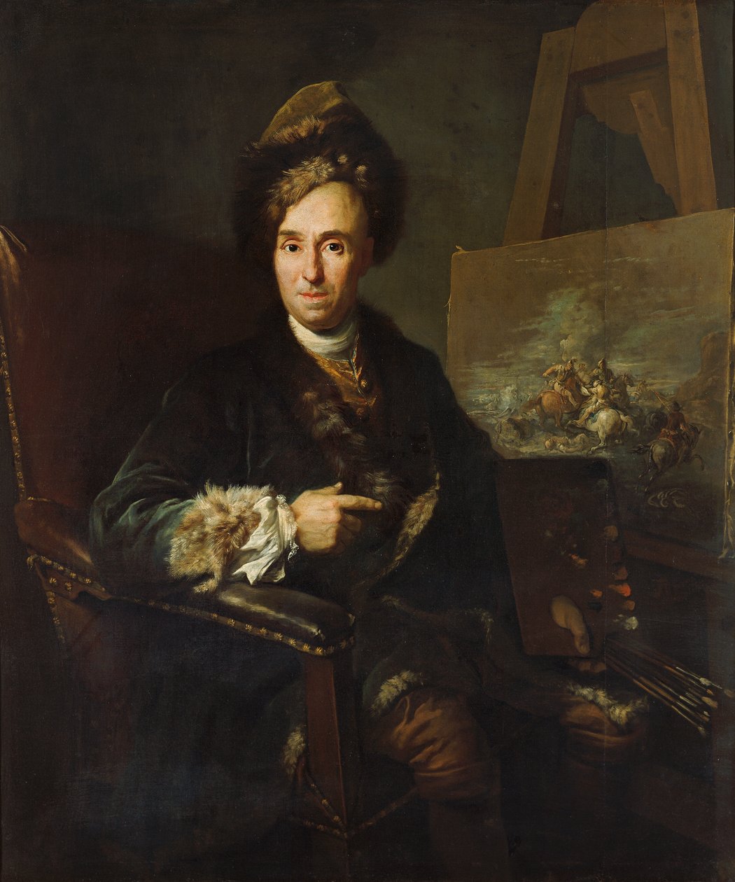 Ignace-Jacques Parrocel csatafestő alkotó: Jacob van Schuppen