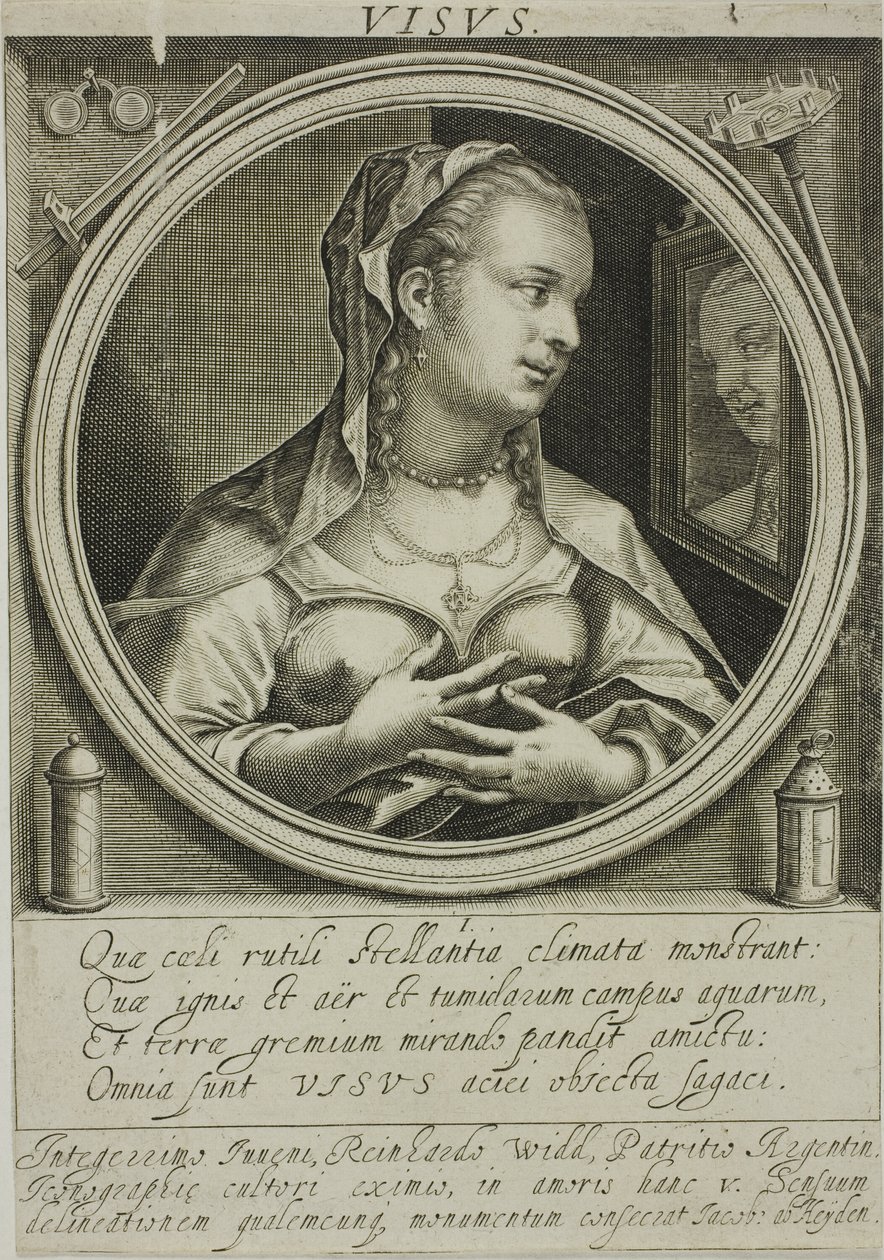 Látás, első lemez az Öt érzékszervből alkotó: Jacob van der Heyden