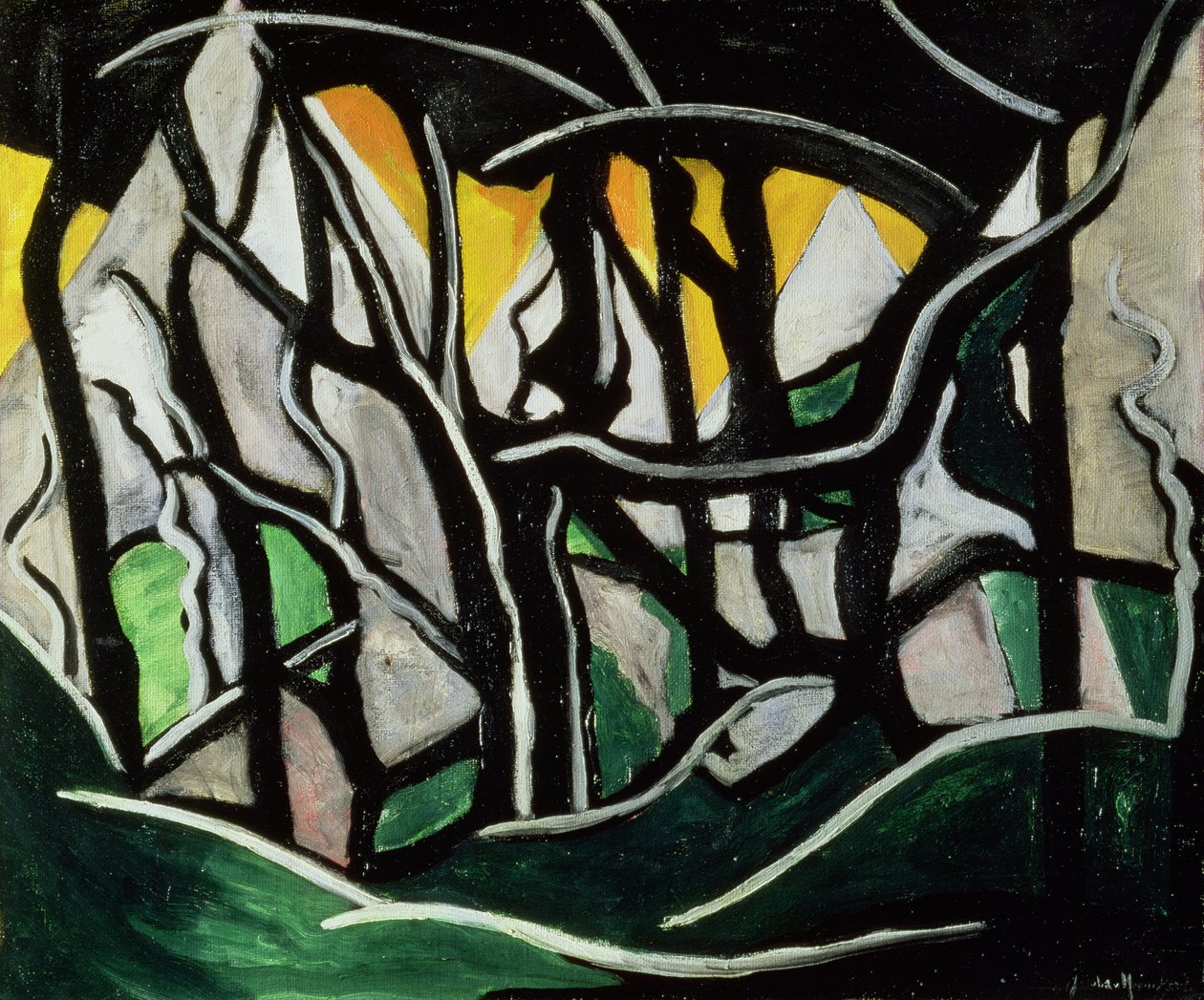 Táj, 1915 alkotó: Jacoba Berendina van Heemskerck van Beest