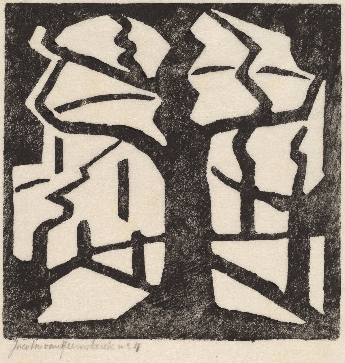 Fa, c. 1915. alkotó: Jacoba van Heemskerck van Beest