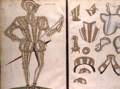 Páncélruha Essex grófjának, 1589 körül alkotó: Jacobe Halder