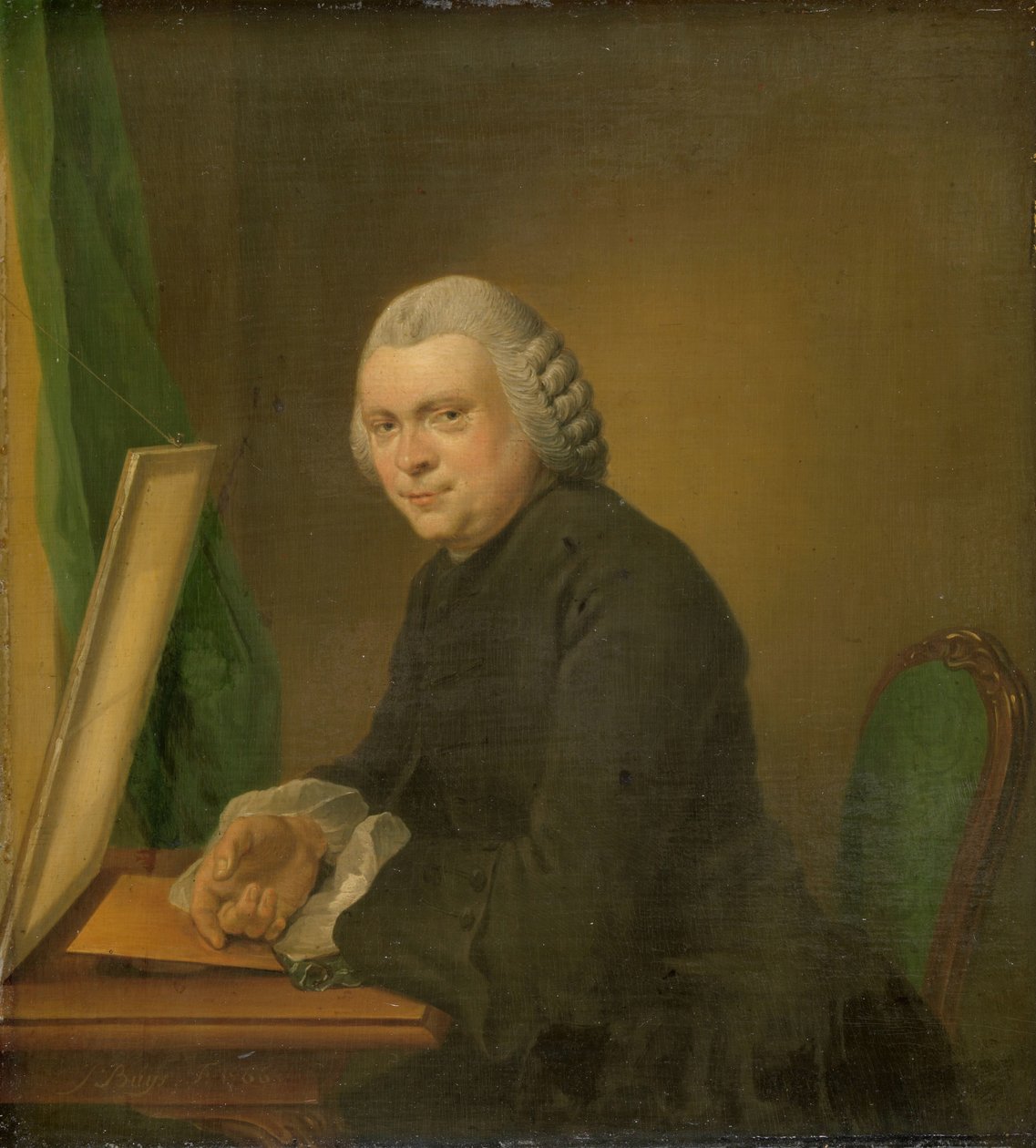 Cornelis Ploos van Amstel portréja Cornelis Ploos van Amstel (1726-98). Műgyűjtő alkotó: Jacobus Buys