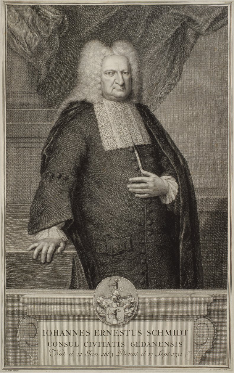 Johann Ernst Schmidt, 1732 körül alkotó: Jacobus Houbracken