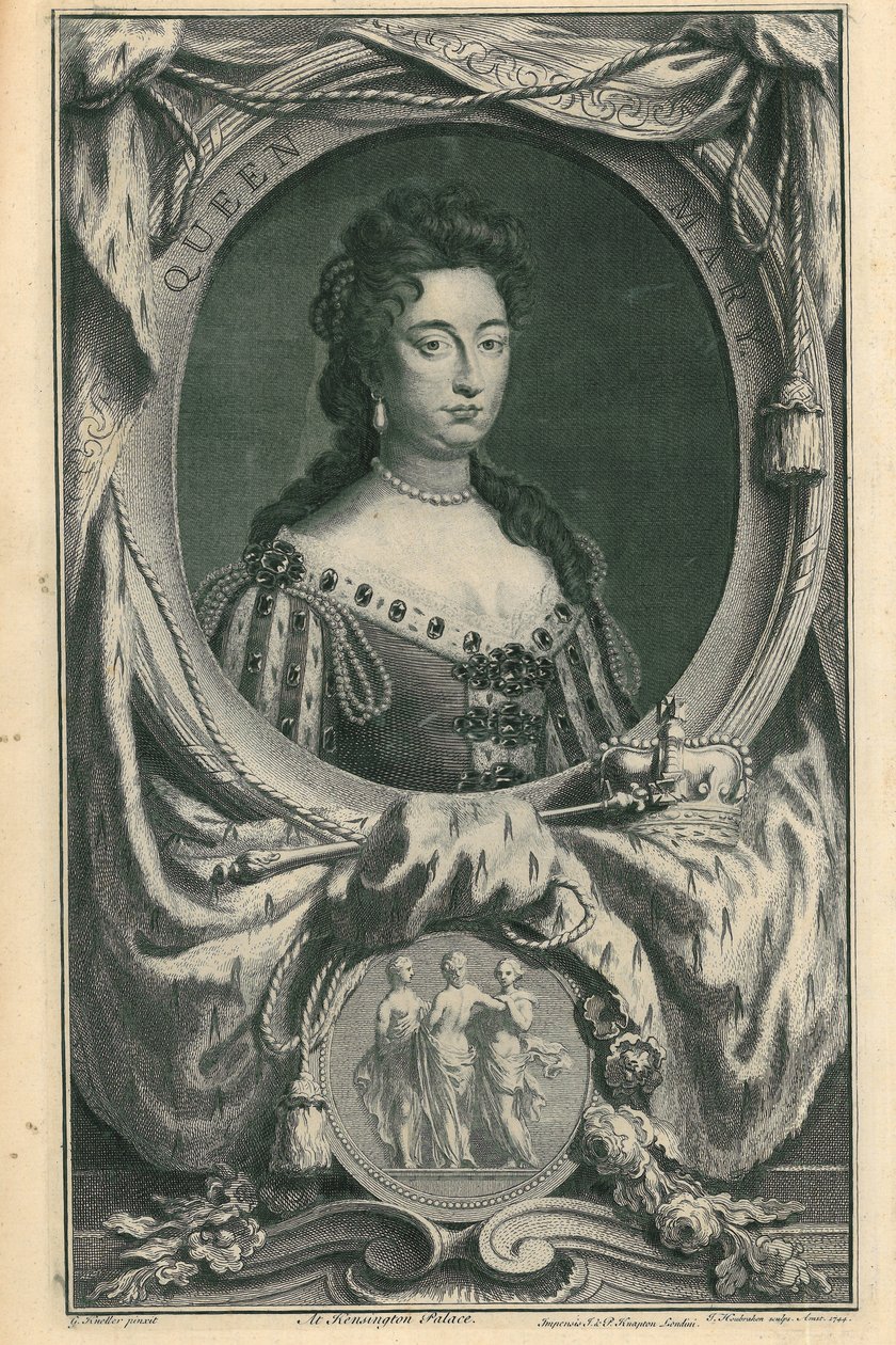 Queen Mary alkotó: Jacobus Houbracken