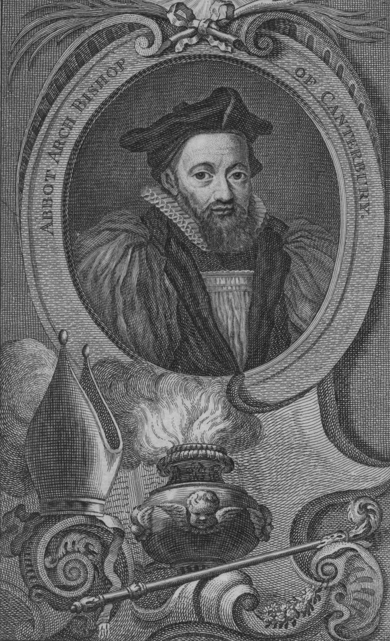 Canterbury érseke apát, 1743-52 alkotó: Jacobus Houbraken
