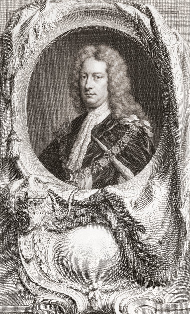 Charles Spencer, Sunderland 3. grófja alkotó: Jacobus Houbraken