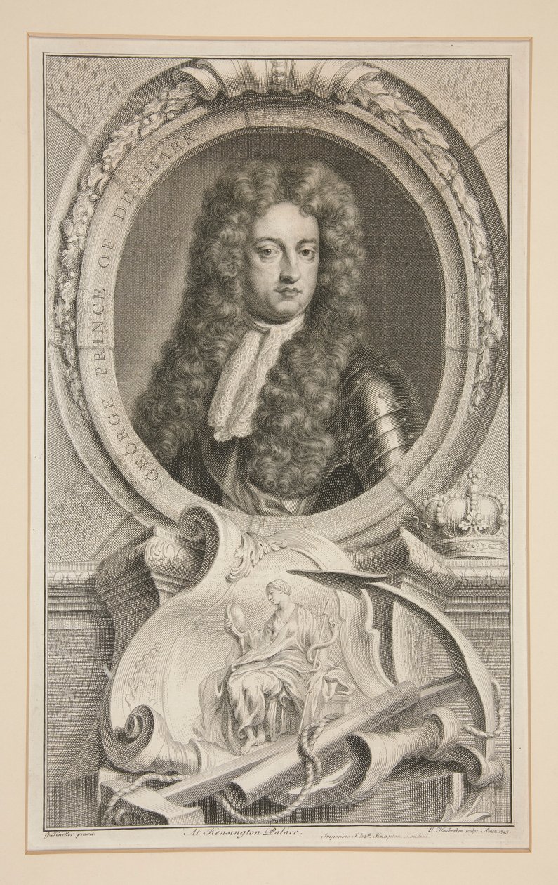 György, Dánia hercege alkotó: Jacobus Houbraken