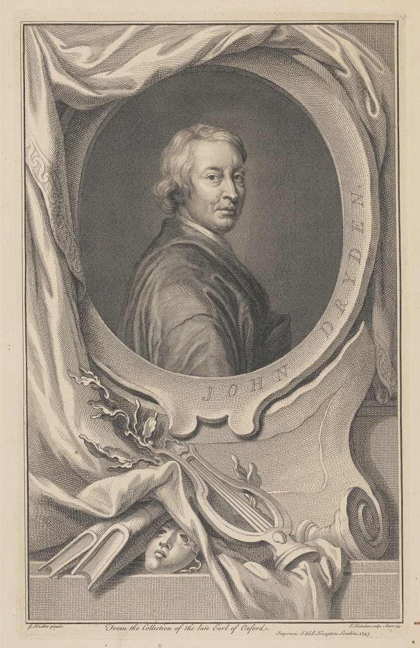 John Dryden alkotó: Jacobus Houbraken