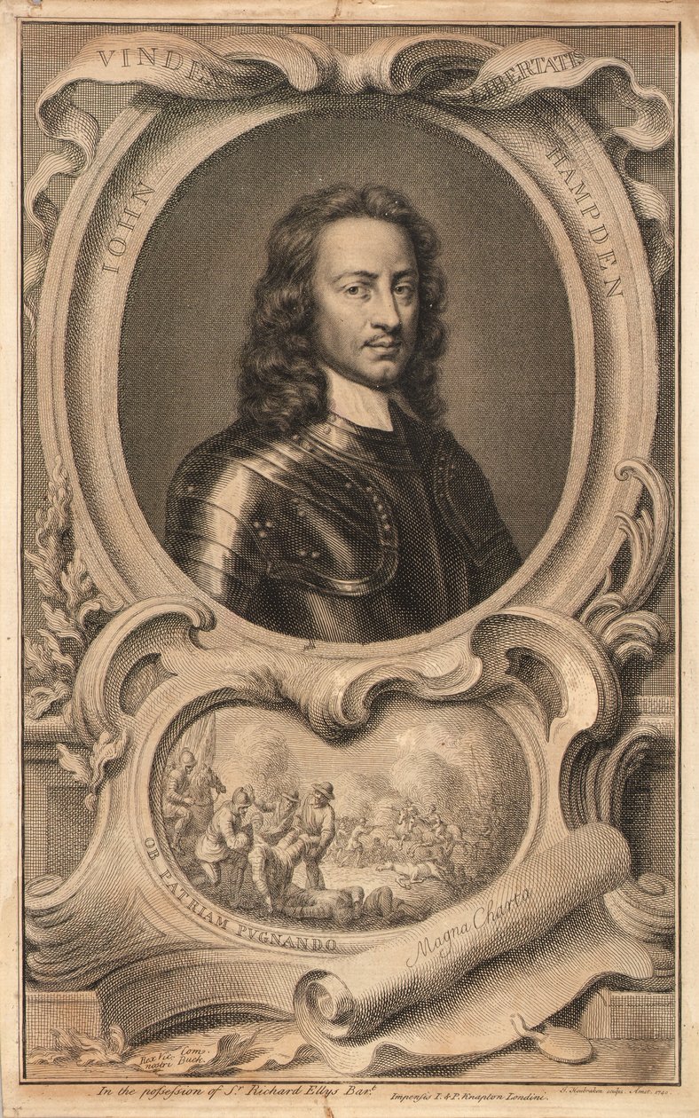 John Hampden alkotó: Jacobus Houbraken