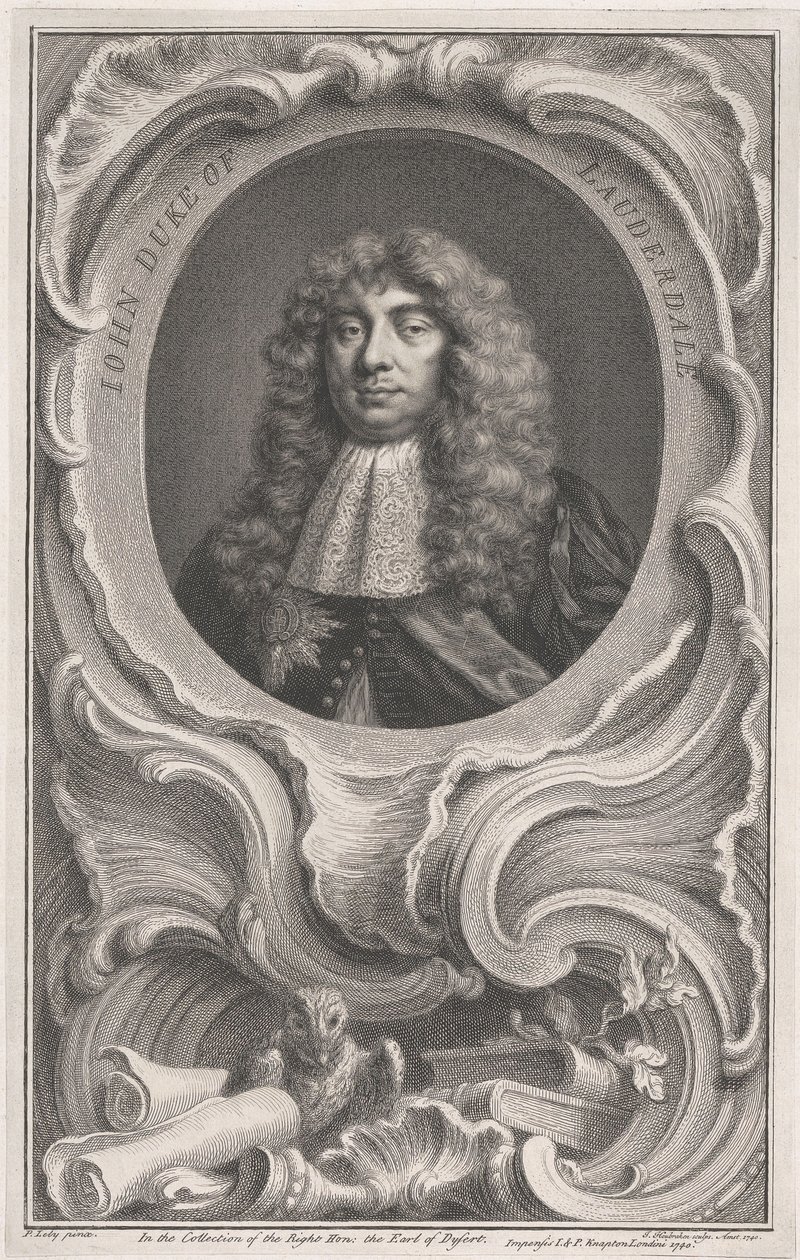 John Maitland, Lauderdale hercege alkotó: Jacobus Houbraken