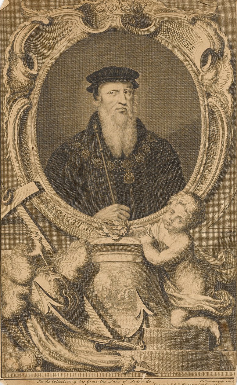 "John Russel. Bedford első grófja 1549
