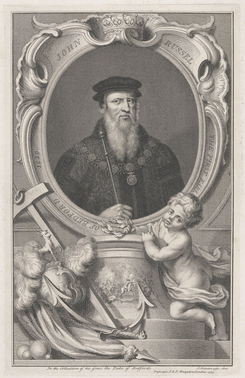 John Russell, Bedford első grófja alkotó: Jacobus Houbraken