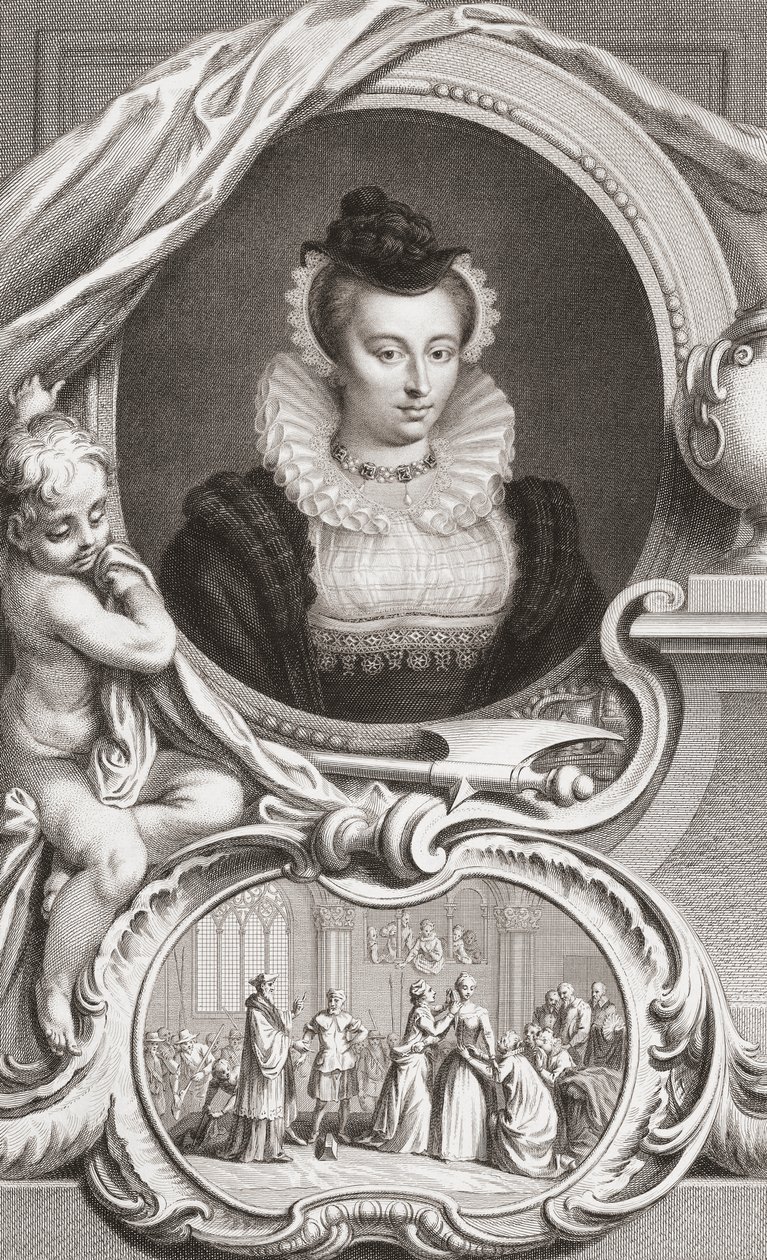 Mária, skótok királynője alkotó: Jacobus Houbraken