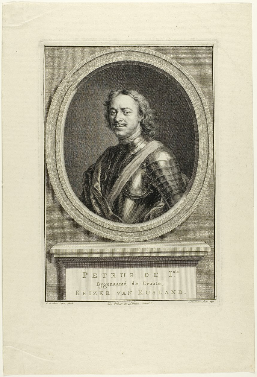 I. Péter Oroszországból alkotó: Jacobus Houbraken