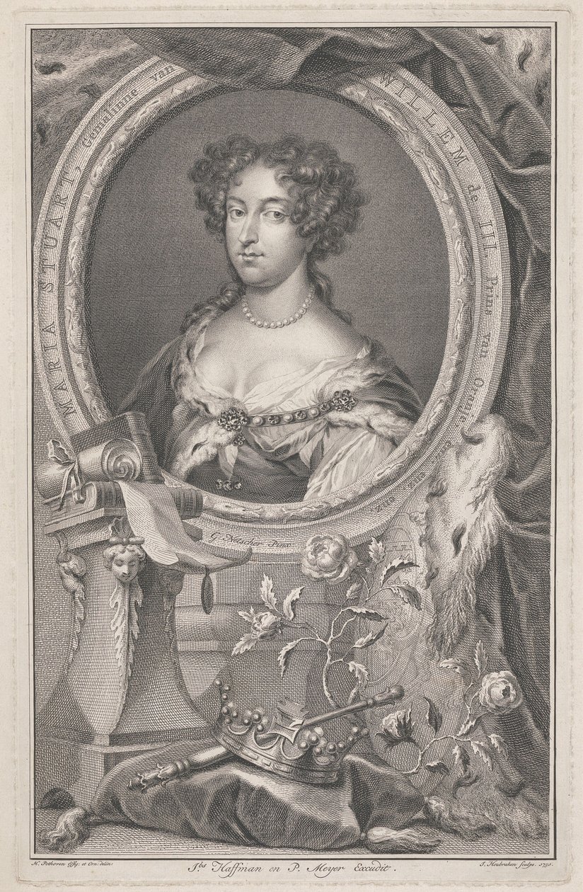 II. Mária királynő alkotó: Jacobus Houbraken