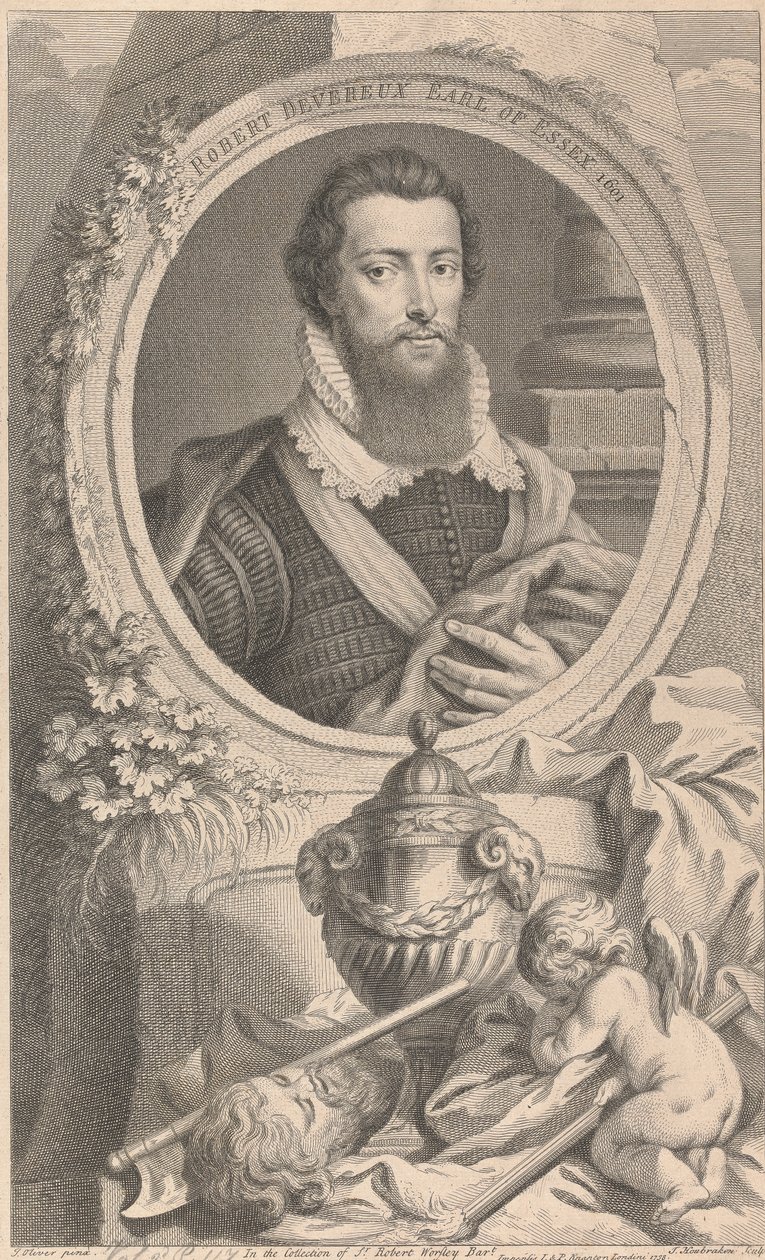 Robert Devareux, Essex 2. grófja alkotó: Jacobus Houbraken