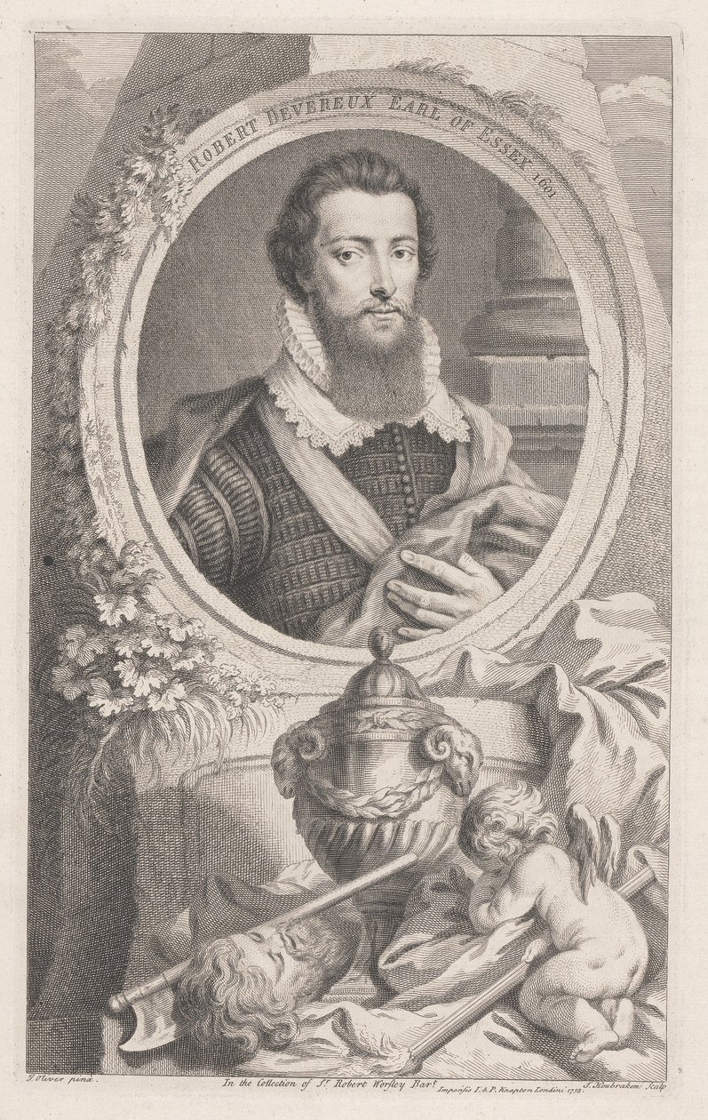 Robert Devereux, Essex grófja alkotó: Jacobus Houbraken