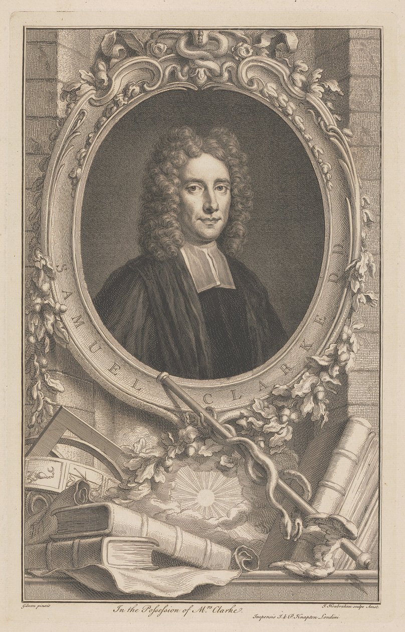 Samuel Clarke alkotó: Jacobus Houbraken