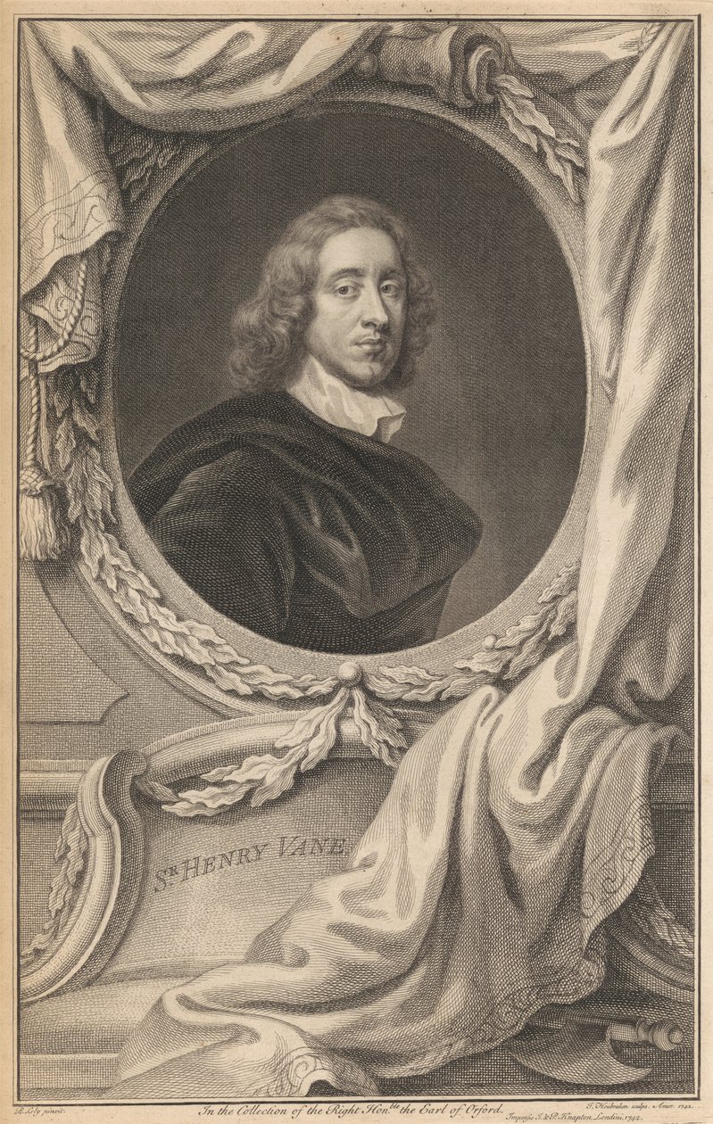 Az ifjabb Sir Henry Vane alkotó: Jacobus Houbraken