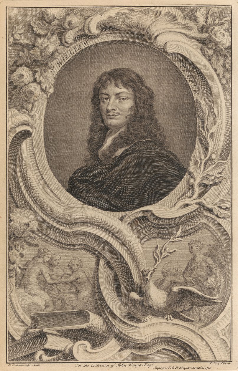 Sir William Temple, első báró alkotó: Jacobus Houbraken