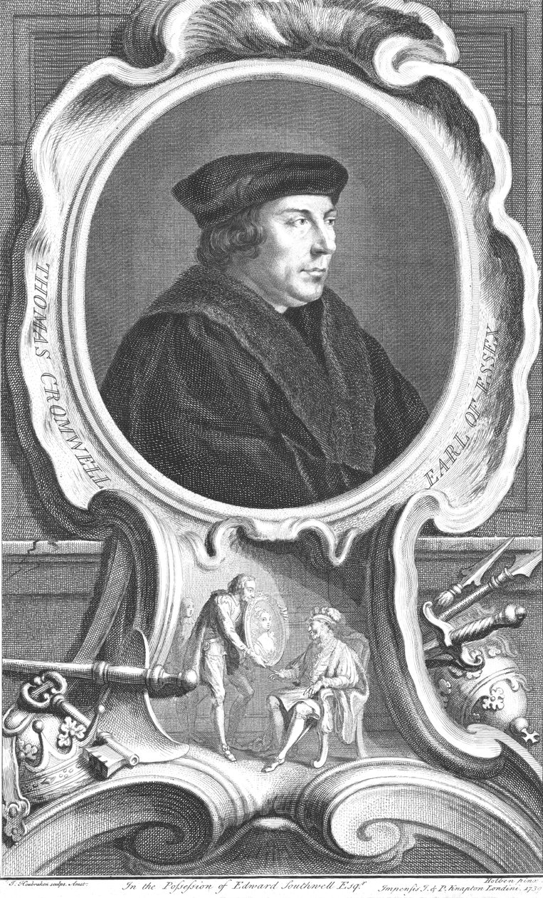 Thomas Cromwell, Essex grófja, 1739 alkotó: Jacobus Houbraken
