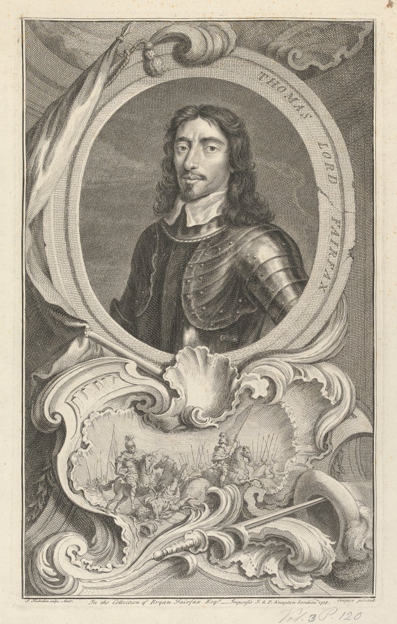 Thomas Fairfax, Cameron 3. Lord Fairfax alkotó: Jacobus Houbraken