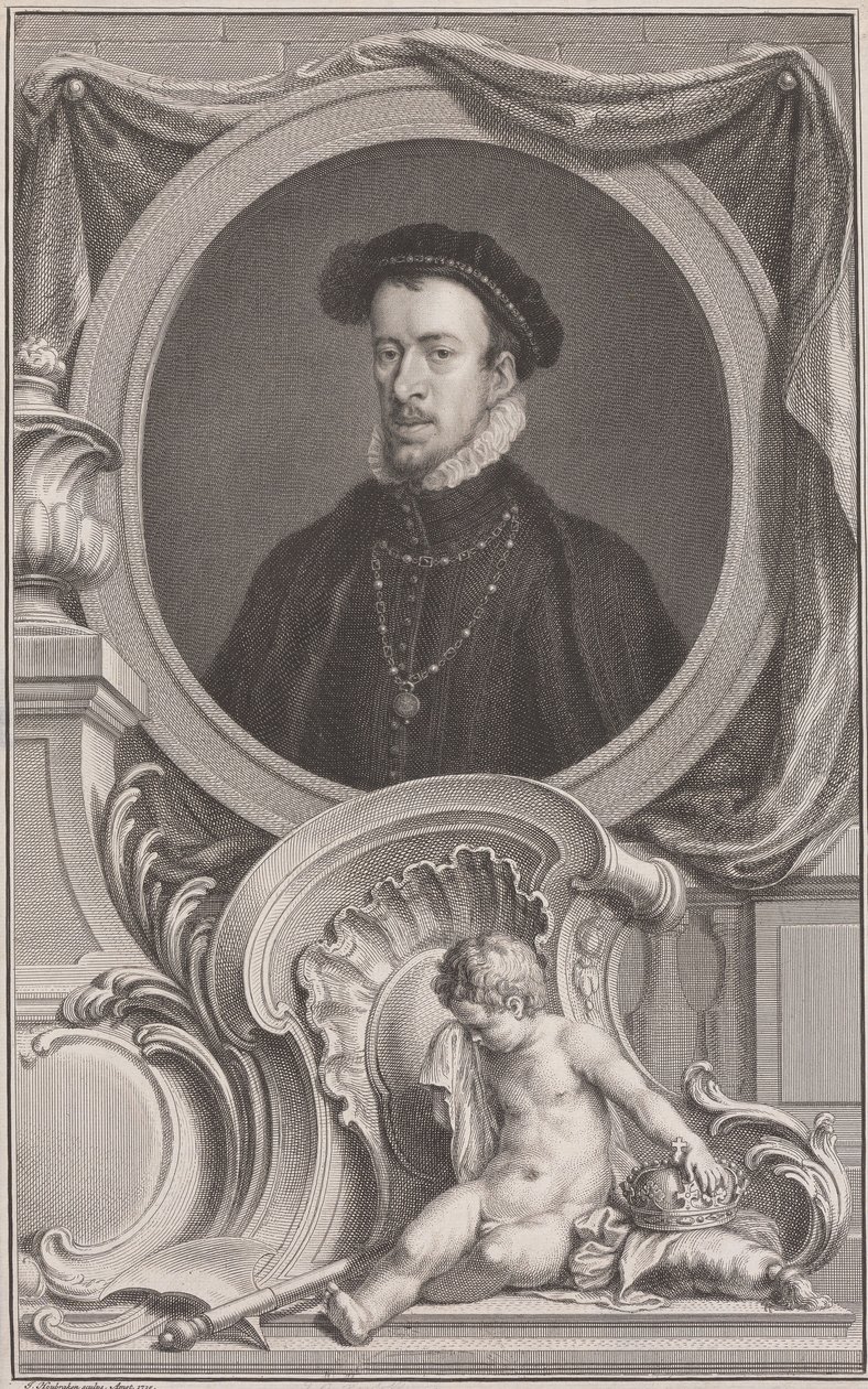 Thomas Howard, Norfolk hercege alkotó: Jacobus Houbraken