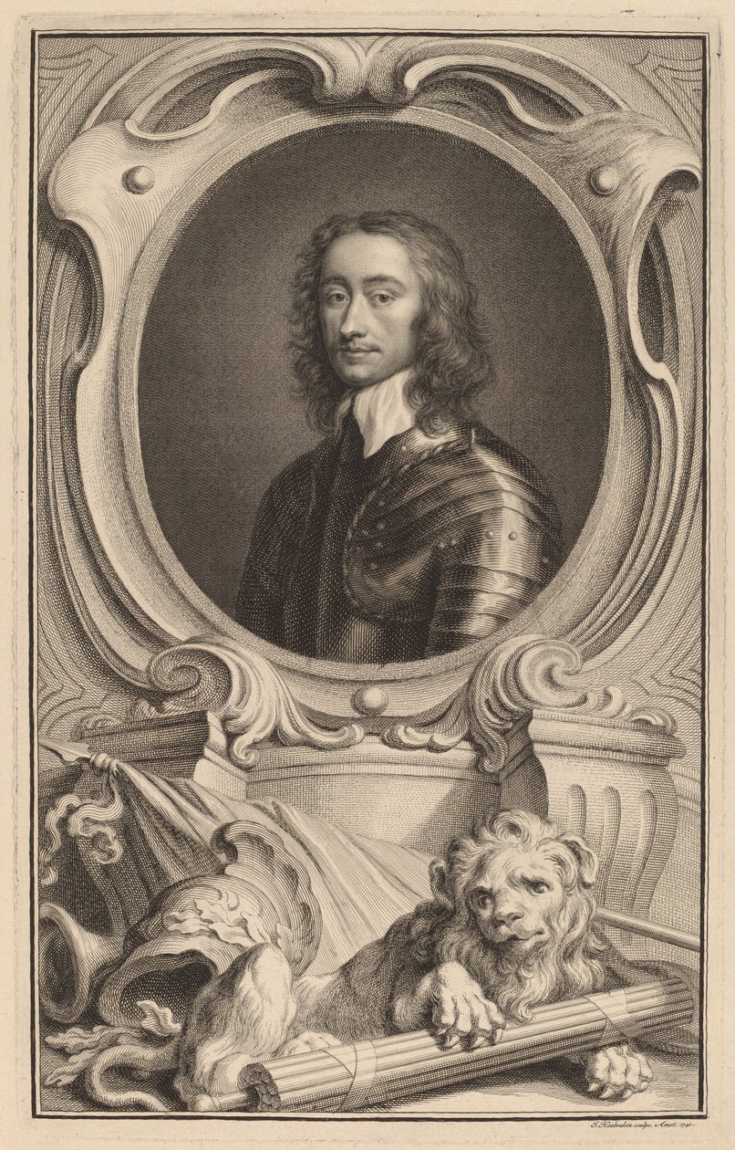 Charles Fleetwood tábornok alkotó: Jacobus Houbraken after Robert Walker