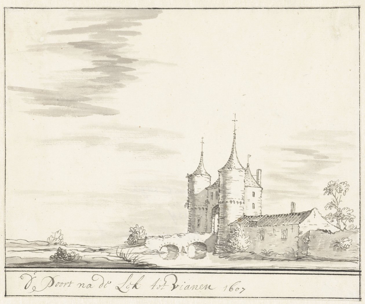 A Lek kapuja Vianenben 1607-ben alkotó: Jacobus Stellingwerff