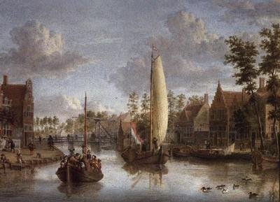 Csatorna uszályokkal alkotó: Jacobus Storck
