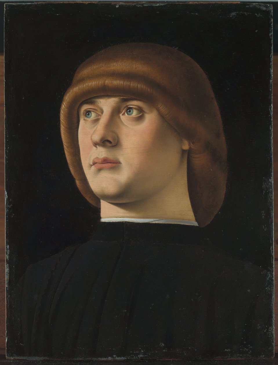 Egy fiatalember portréja alkotó: Jacometto Veneziano