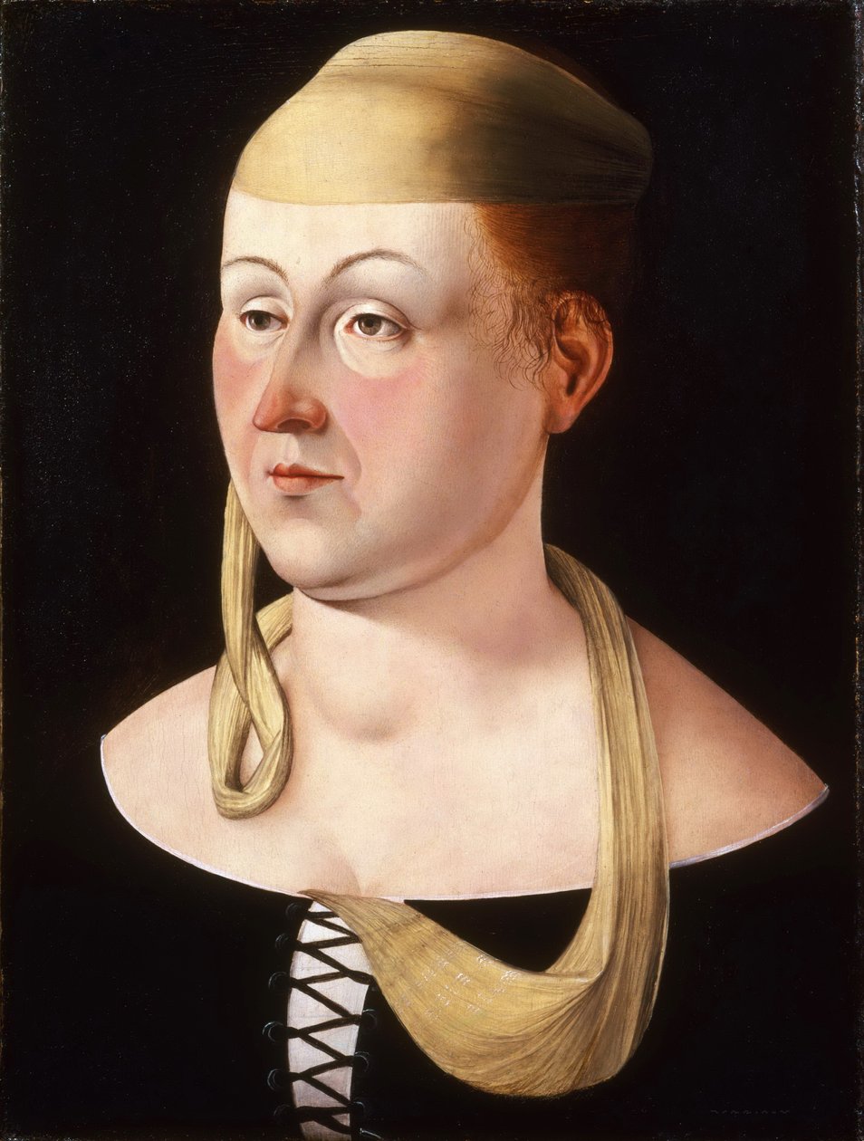 Olasz: Ritratto di donna Egy hölgy portréja alkotó: Jacometto Veneziano